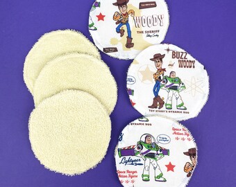 Toys Reusable Cloth Facial Rounds - Set of 6