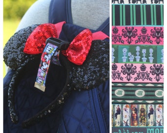 Mouse Ear Holder | Magic Strap | Haunted Mansion Inspired | Adjustable Strap For Your Ears