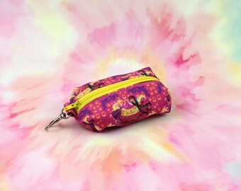 Enchanted Lantern | Itty Bitty Boxy Bag Keychain - Coin Purse, Dice Bag, Mask Pouch