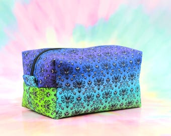 Haunted Mansion Box Bag, Zipper Bag - Ready To Ship