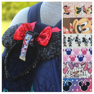 Mouse Ear Holder | Magic Strap | Minnie Inspired | Adjustable Strap For Your Ears