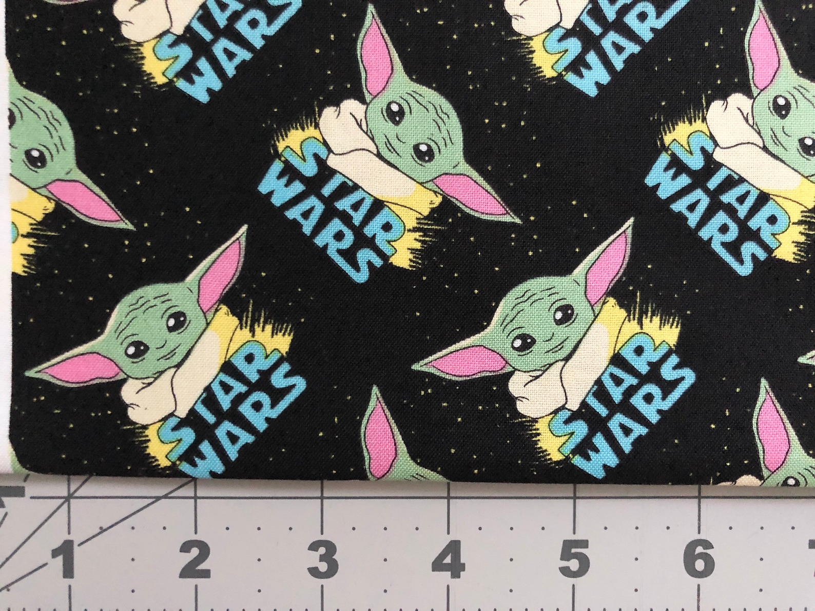 Baby Yoda Fabric Cotton READY to SHIP Etsy