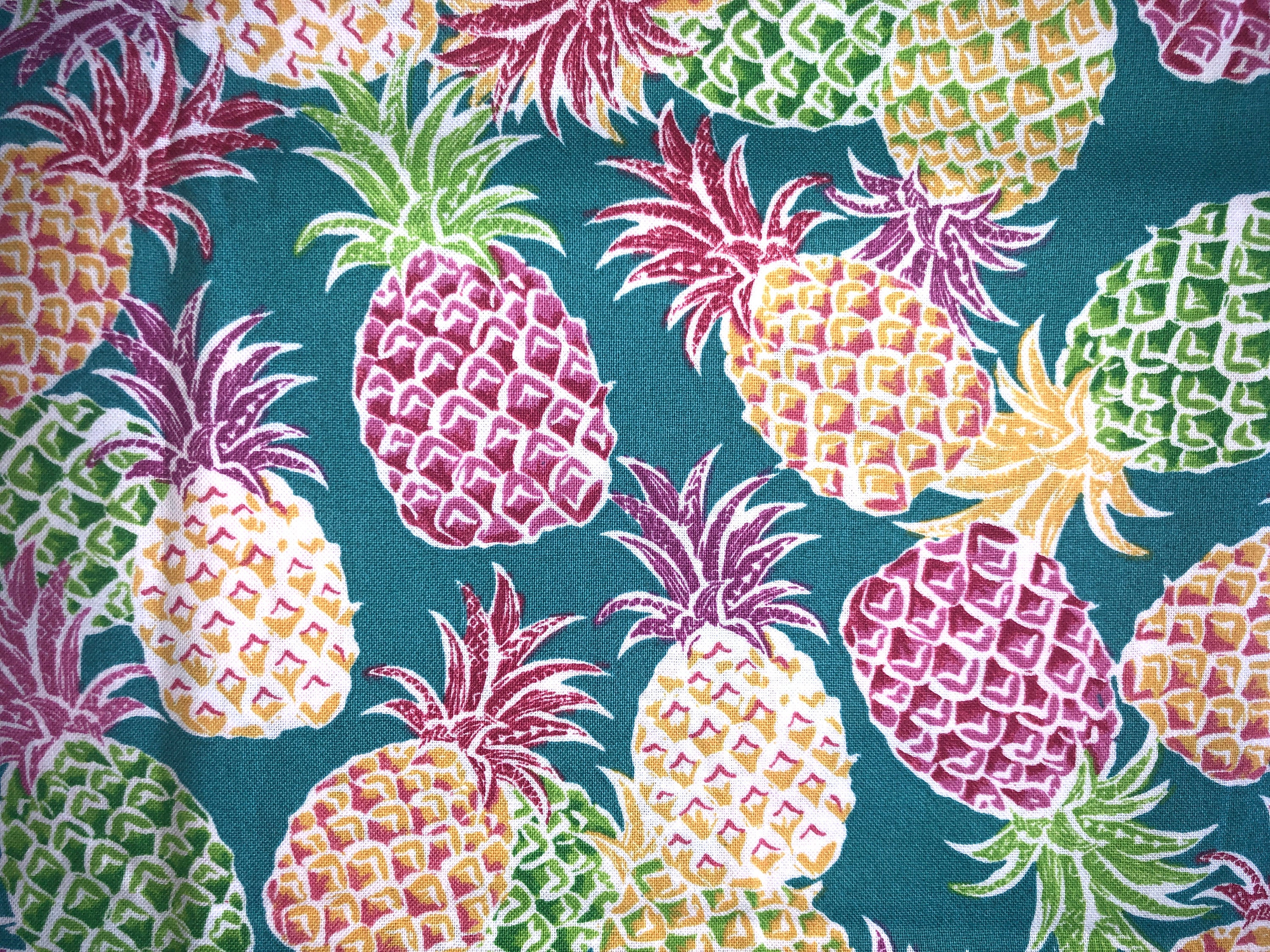 Pineapple Mask Fruit Mask Pineapple Face Mask Handmade | Etsy