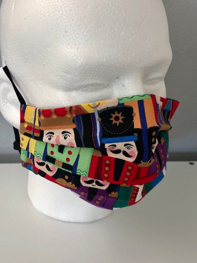 Nutcracker Mask Nutcracker Face Mask Nutcrackers Christmas Etsy