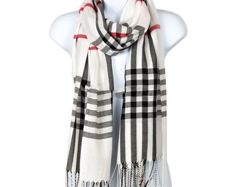 burberry scarf etsy