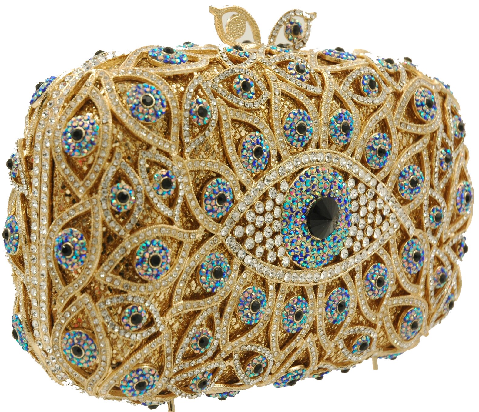 Luxury bag Evil Eye evening bag Crystal Clutch purse 3 Etsy
