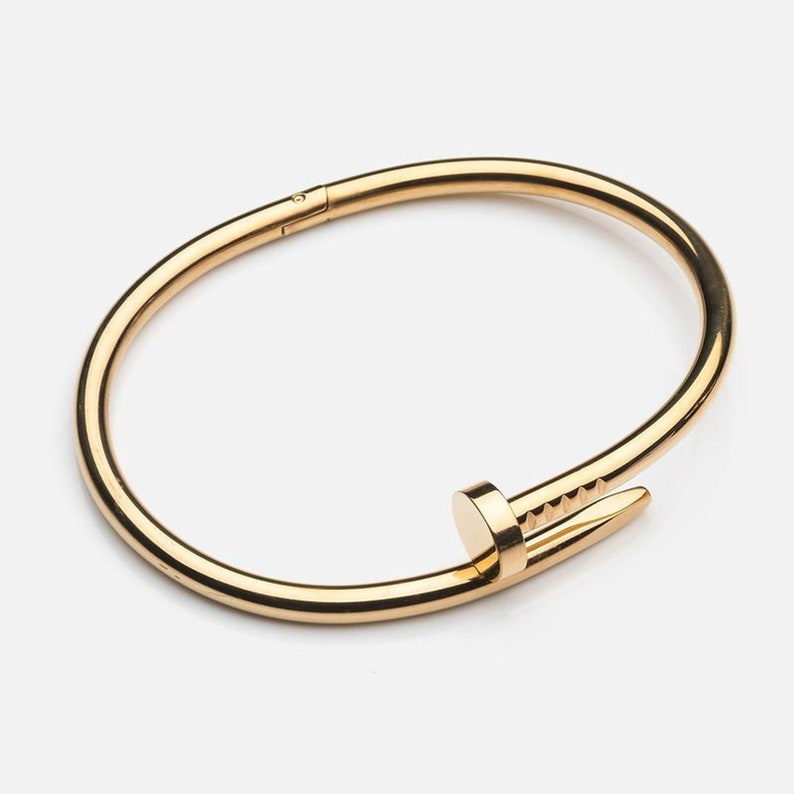 Stainless Steel Men Bangle Bracelet rose gold black. Tarnish Etsy