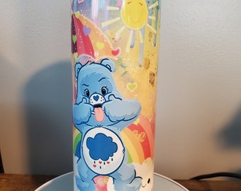 Custom- Grumpy Care Bear Tumbler 20oz or 30 oz