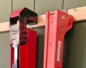 Low Profile French Cleat Hanger/Hook for "Harbor Freight Bauer" (and similar) style work saw horses (3/4" French cleat accessory) (Pair)