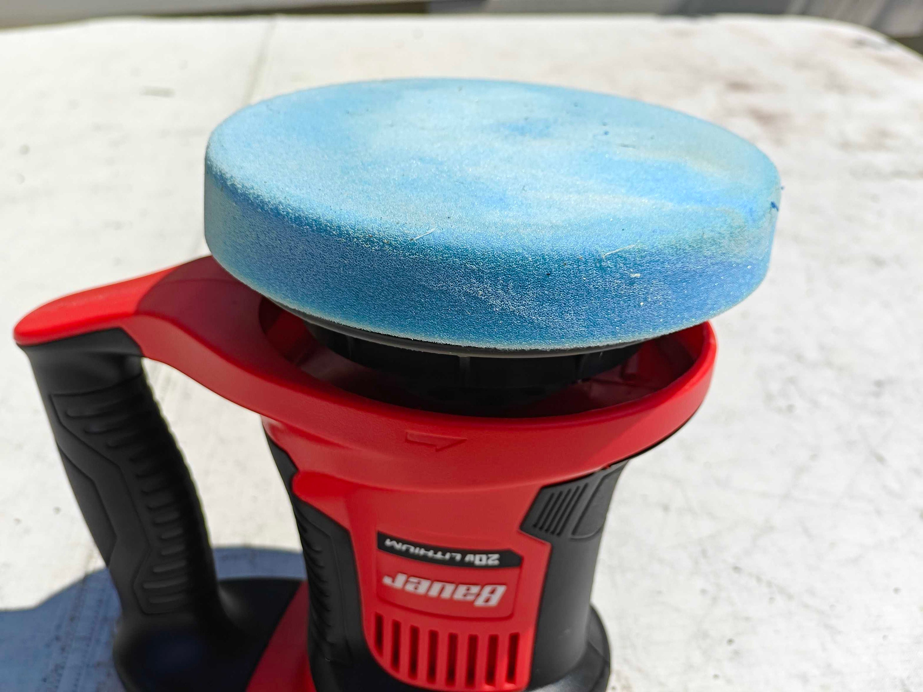 Velcro Style Hook and Loop Base for harbor Freight 20V Cordless 6 In