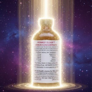 Hermes' Elixir Ormus Concentrate – Colloidal Gold, DNA Activation imagen 3