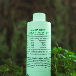 Manna Tonic - Ormus Indium Monoatomic Activate Ascension Awaken True Reality Pure Light Bliss Wisdom Heart Being spike protein protection