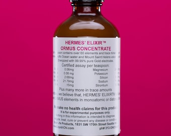 Hermes' Elixir Ormus Concentrate – Colloidal Gold, Mental Clarity