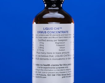 Salish Sea Liquid Chi Ormus: Decalcify, Meditate, Activate (8oz)