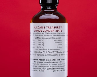 Vulcan's Treasure Ormus Concentrate – Mount St Helens Mineral Supplement