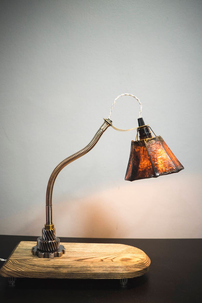 Bedside lamp with shade Pride&Joy reading lamps lamp shades Etsy