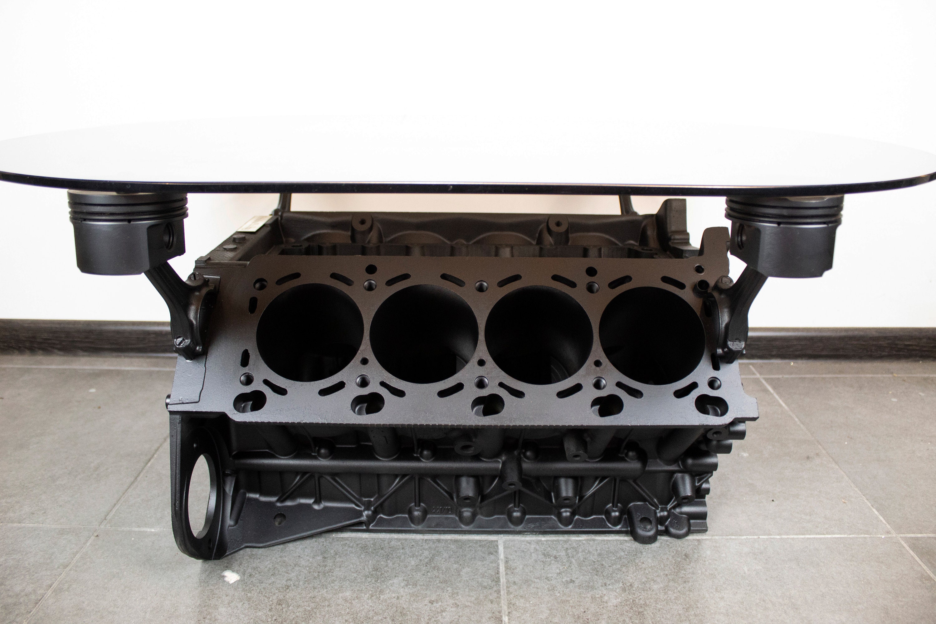 BMW V8 engine block table Pride&Joy car part furniture man Etsy