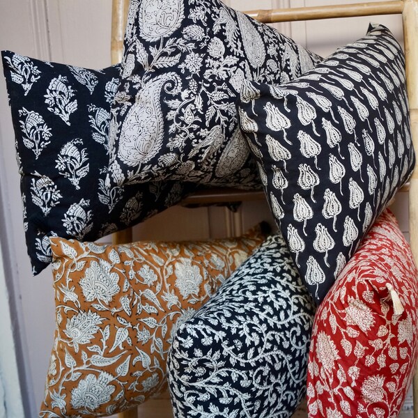 Red Cushion Cover Etsy