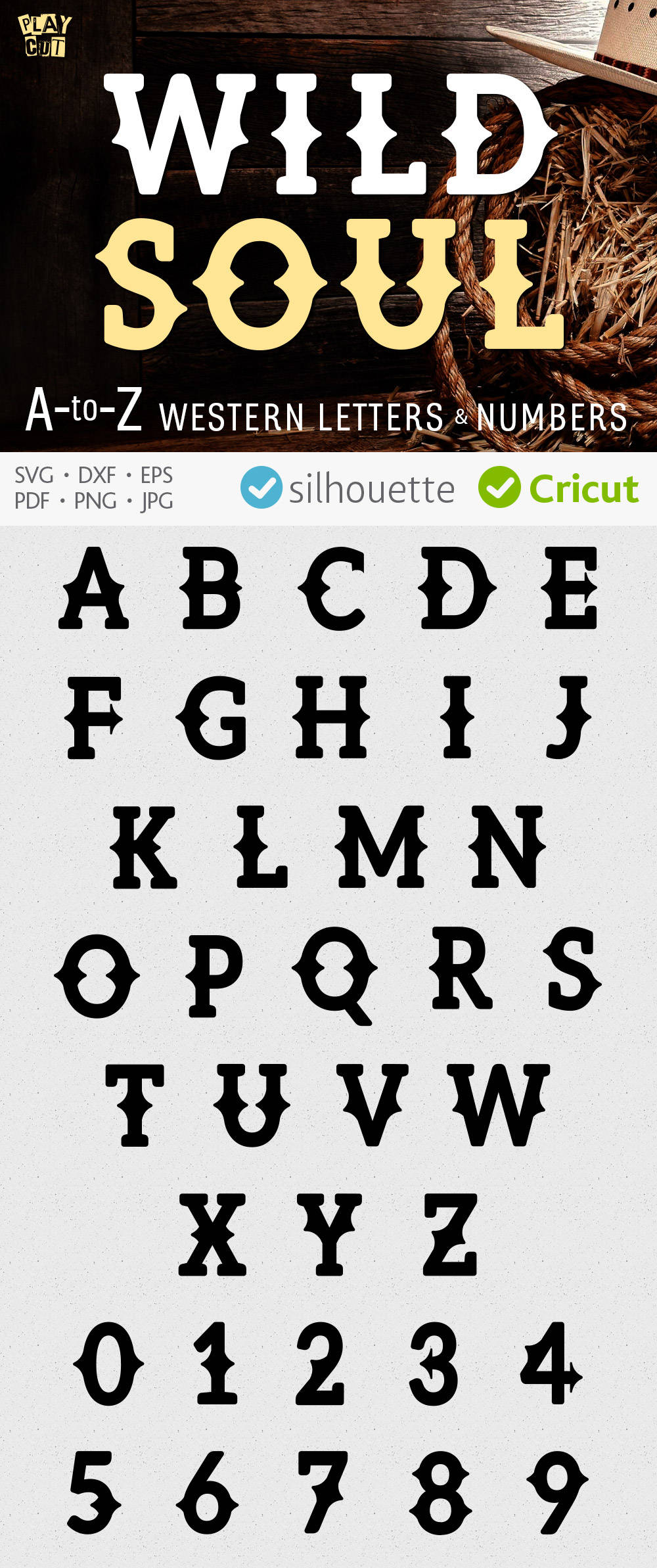 Download WESTERN FONT Svg Wild West Font Svg Western Monogram ...