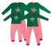 Elf Pyjamas Christmas Family PJs Pajamas Matching Set Dad Mum Cheeky Little Elves Men Women Girl Boy Xmas Nightwear Outfit 