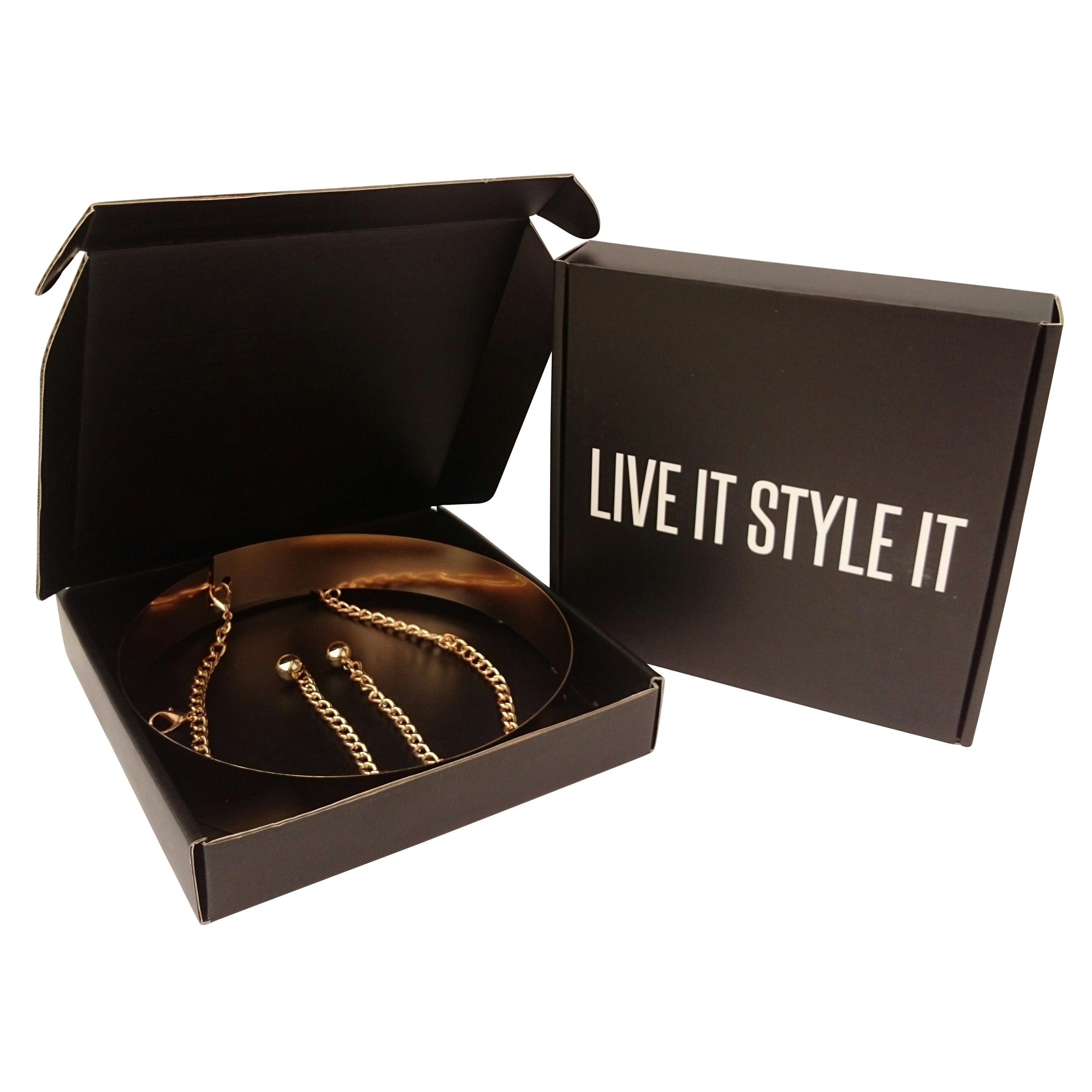 Bain and miller 2024 men's jewelry brass