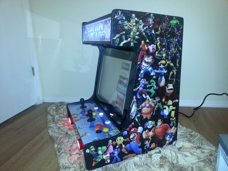 Bartop Arcade Cabinet Plans & Templates Downloadable, READ ITEM DETAILS image 2