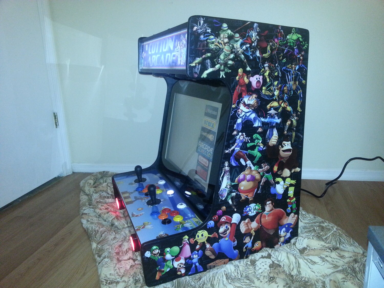 Bartop Arcade Cabinet Plans &amp; Templates - (downloadable, READ ITEM ...