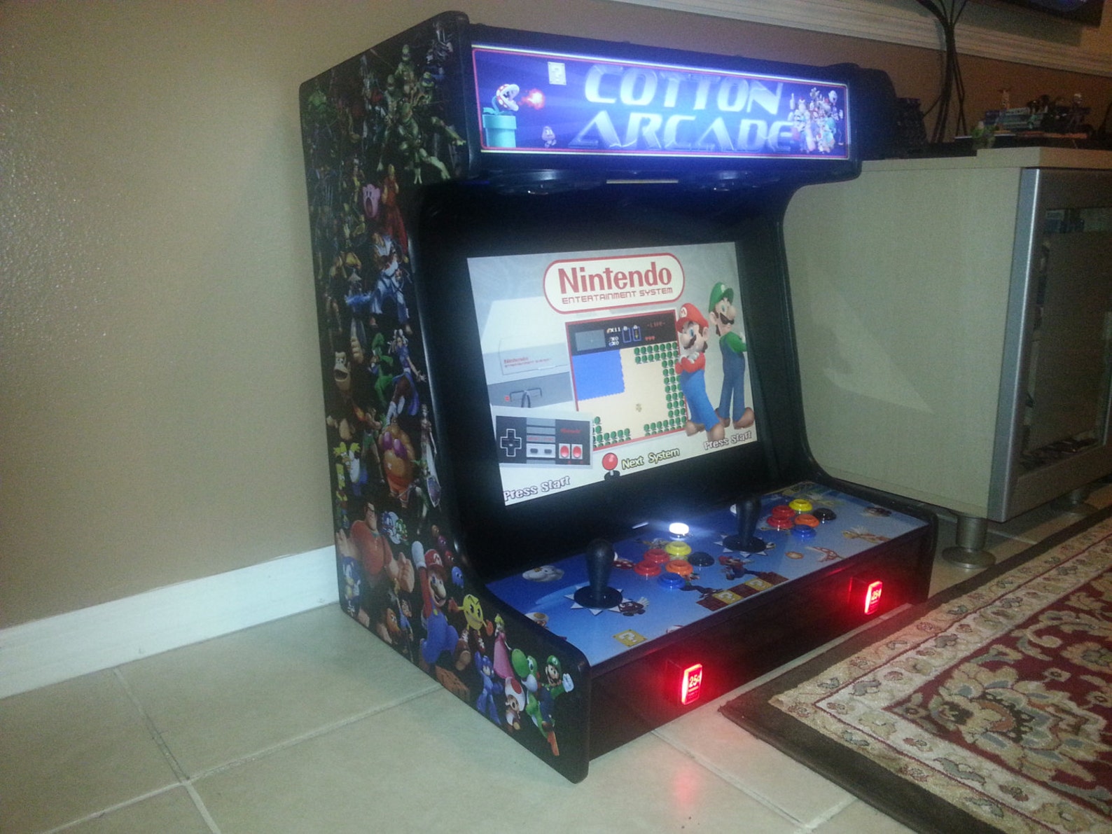 Bartop Arcade Cabinet Plans &amp; Templates - (downloadable, READ ITEM ...