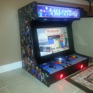 Bartop Arcade Cabinet Plans & Templates Downloadable, READ ITEM DETAILS image 1