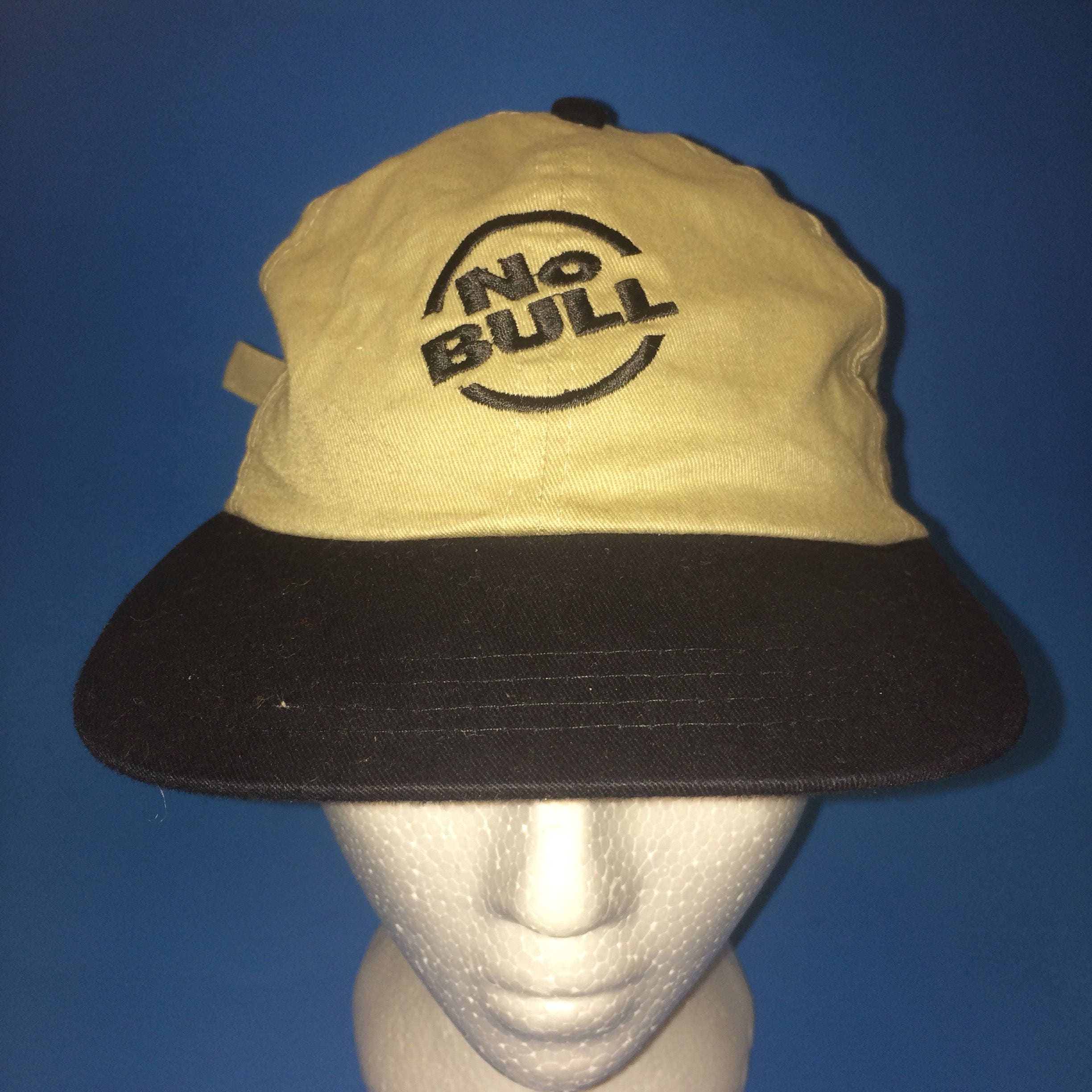 WINSTON® /"no bull/" baseball cap//hat khaki//black NEW WITH TAGS!