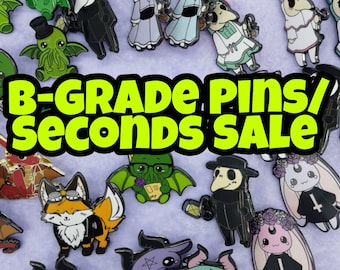 Anime mystery box / Enamel pin set / B-Grade Kawaii mystery box / Anime grab bag