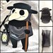 kawaii Plague Doctor Ita bag, cosplayer bag, gothic fashion, plague, rpg, cute plague doctor, enamel pins, goth bag, anime bag