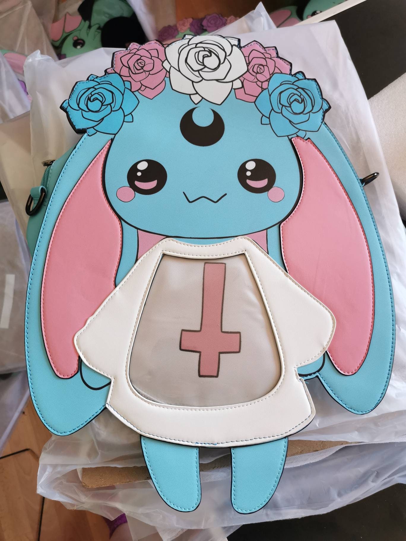 Zaino Gotico Ita Bag A Forma Di Cuore Con Ali Di Pipistrello: Kawaii Per Cosplay E Concerti