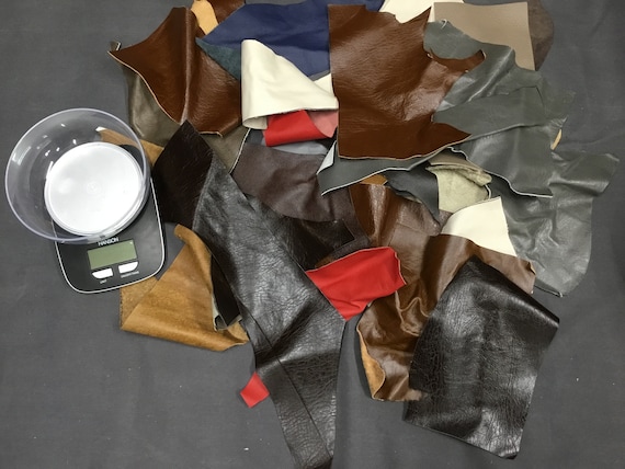 Italian Leather Offcuts 1//2 KILO SOFT MIXED BROWNS