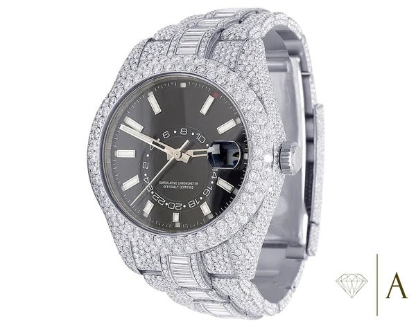 Lab diamond rolex for sale sale