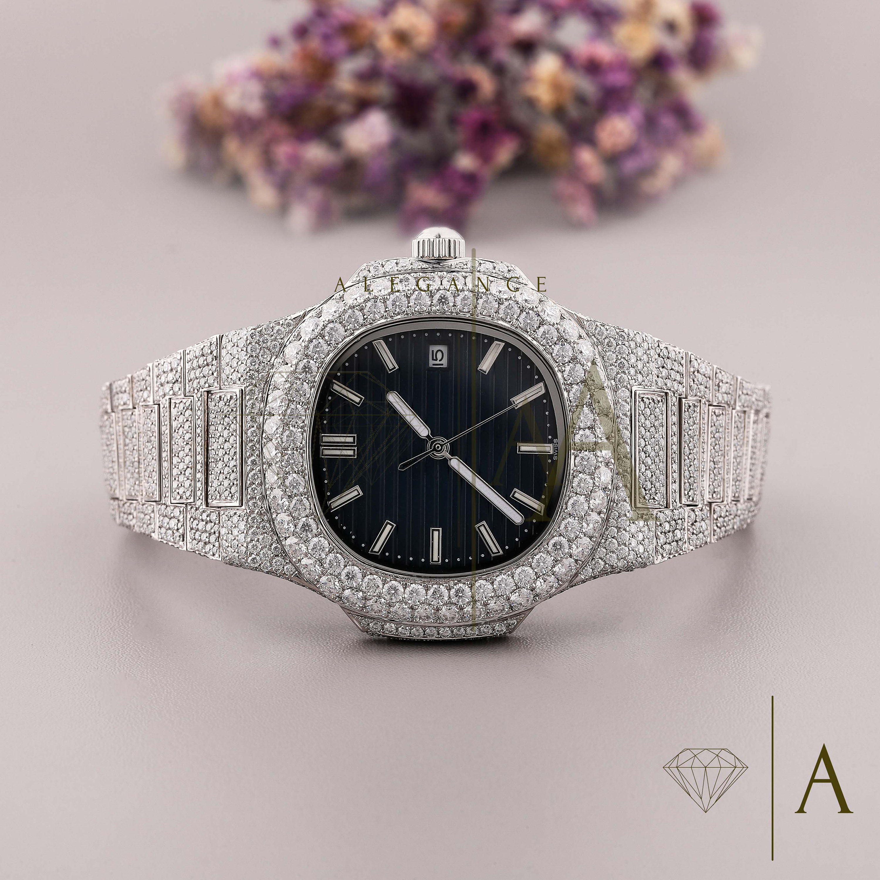 Bust down hot sale patek philippe watch