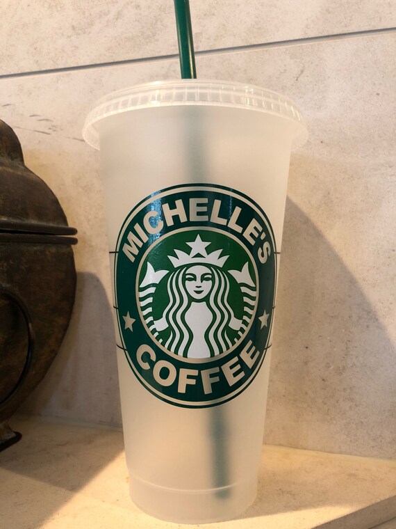 Personalized starbucks reusable COLD tumblers Venti size 24 Etsy