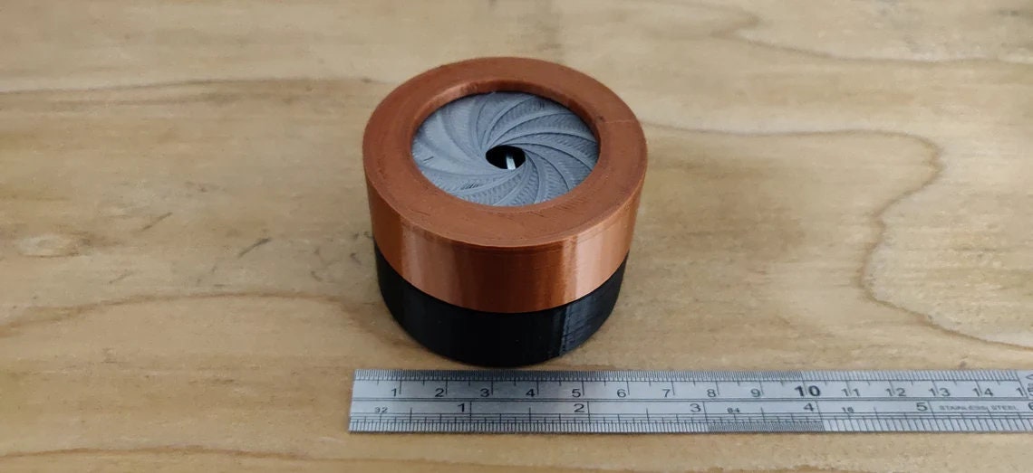 Engagement Ring Iris Box STL 3D Model Download Etsy Canada