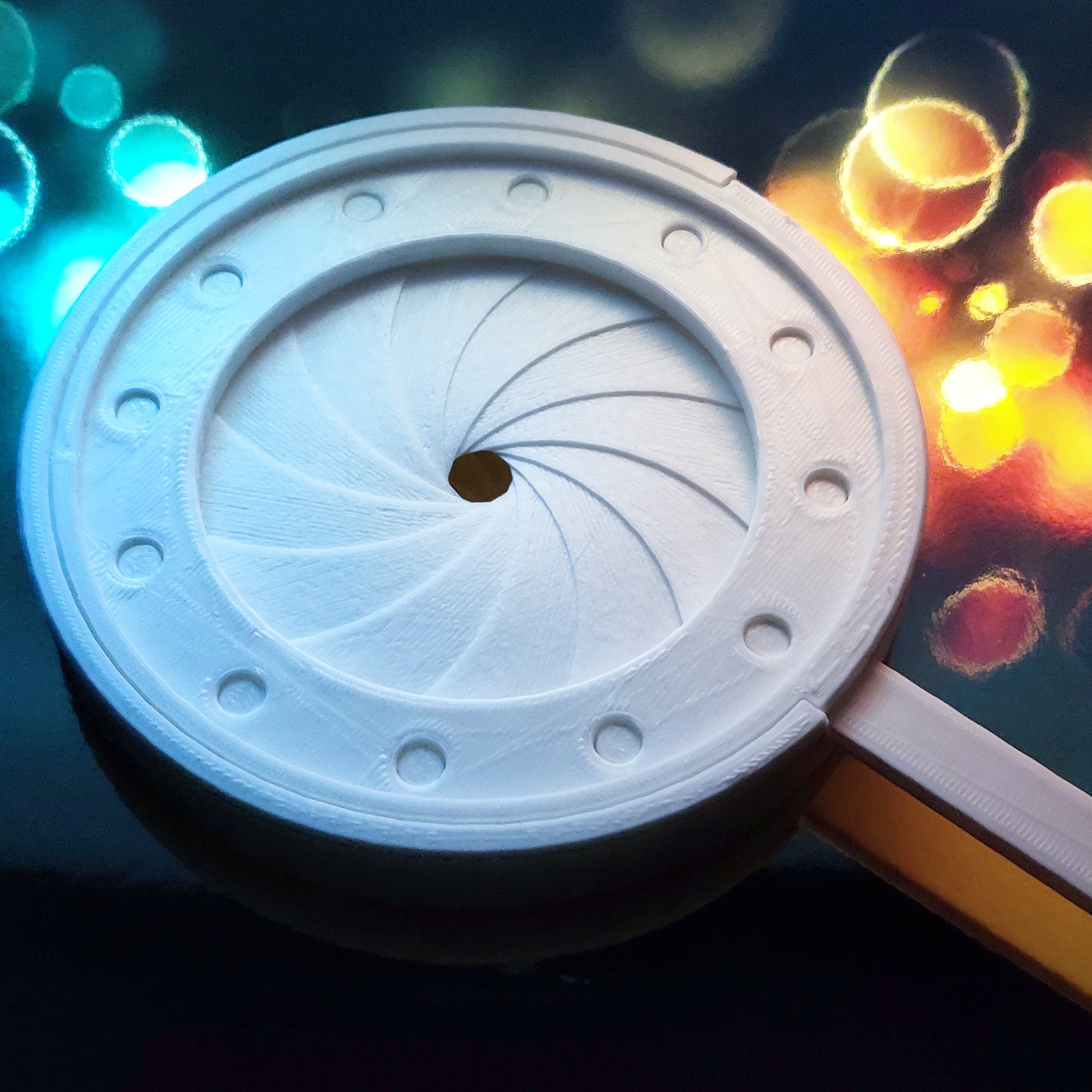 Customsized Iris Diaphragm 3D Print Etsy