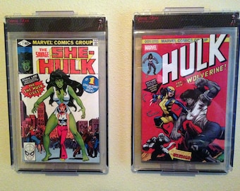 Comic Skin Openable Display ("slab") met optionele bevestiging