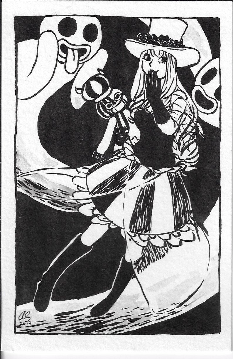 Perona - Original Ink Drawing image 2