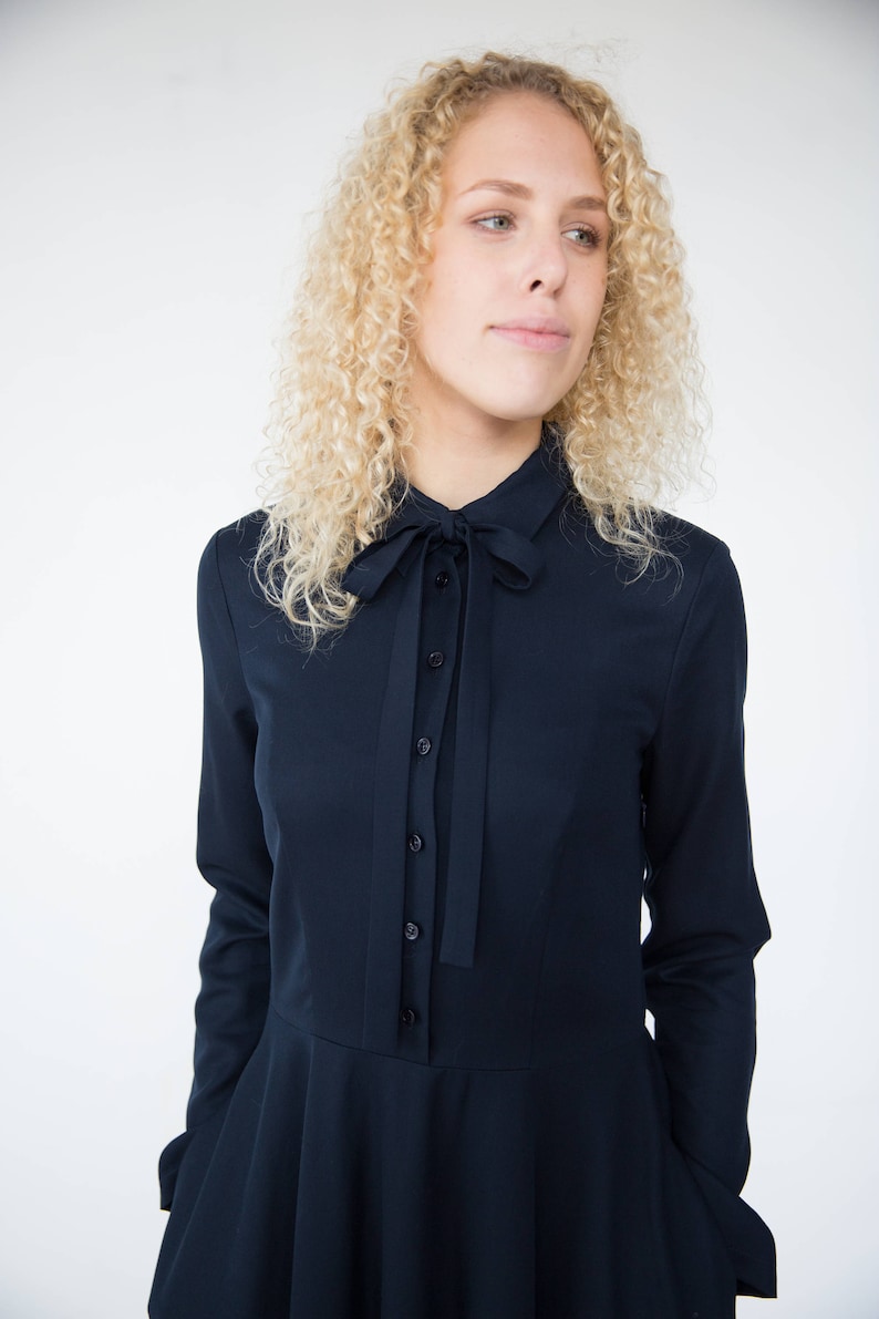 simple shirt gown styles