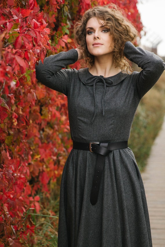 Occasion Dress, Peter Pan Collar Dress, Vintage Style Dress, Retro Style Dress - Etsy Occasion Dress, Peter Pan Collar Dress, Vintage Style Dress, Retro Style Dress - Etsy