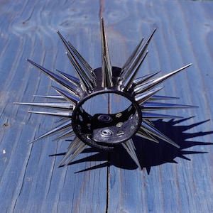 Huge Spiked Leather Cuff