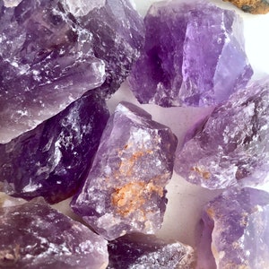 Amethyst, Raw Amethyst Chunk, Natural Amethyst, Raw Crystals, Purple Crystals, Crystals, natural Crystal. image 5