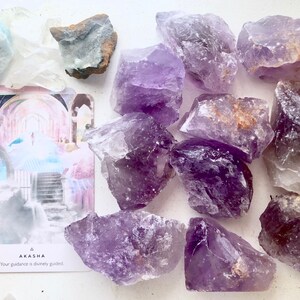 Amethyst, Raw Amethyst Chunk, Natural Amethyst, Raw Crystals, Purple Crystals, Crystals, natural Crystal. image 10