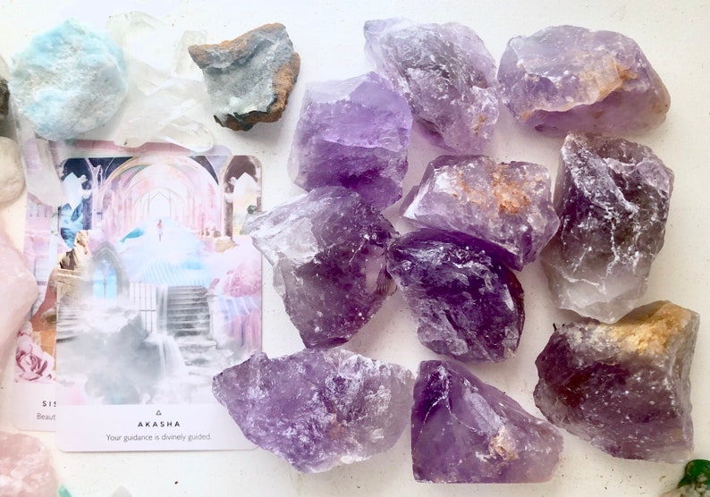 Amethyst, Raw Amethyst Chunk, Natural Amethyst, Raw Crystals, Purple Crystals, Crystals, natural Crystal. image 10