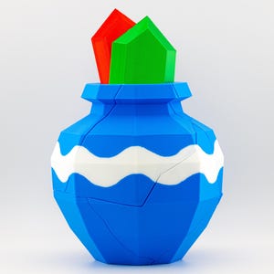 Legend of Zelda breakable pot with Rupees image 7