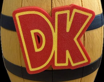 Donkey Kong Breakable Barrel with Bananas