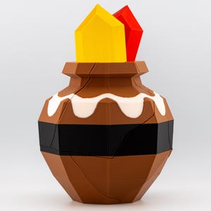 Legend of Zelda breakable pot with Rupees image 3